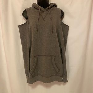 Hollister Cold Shoulder Hoodie